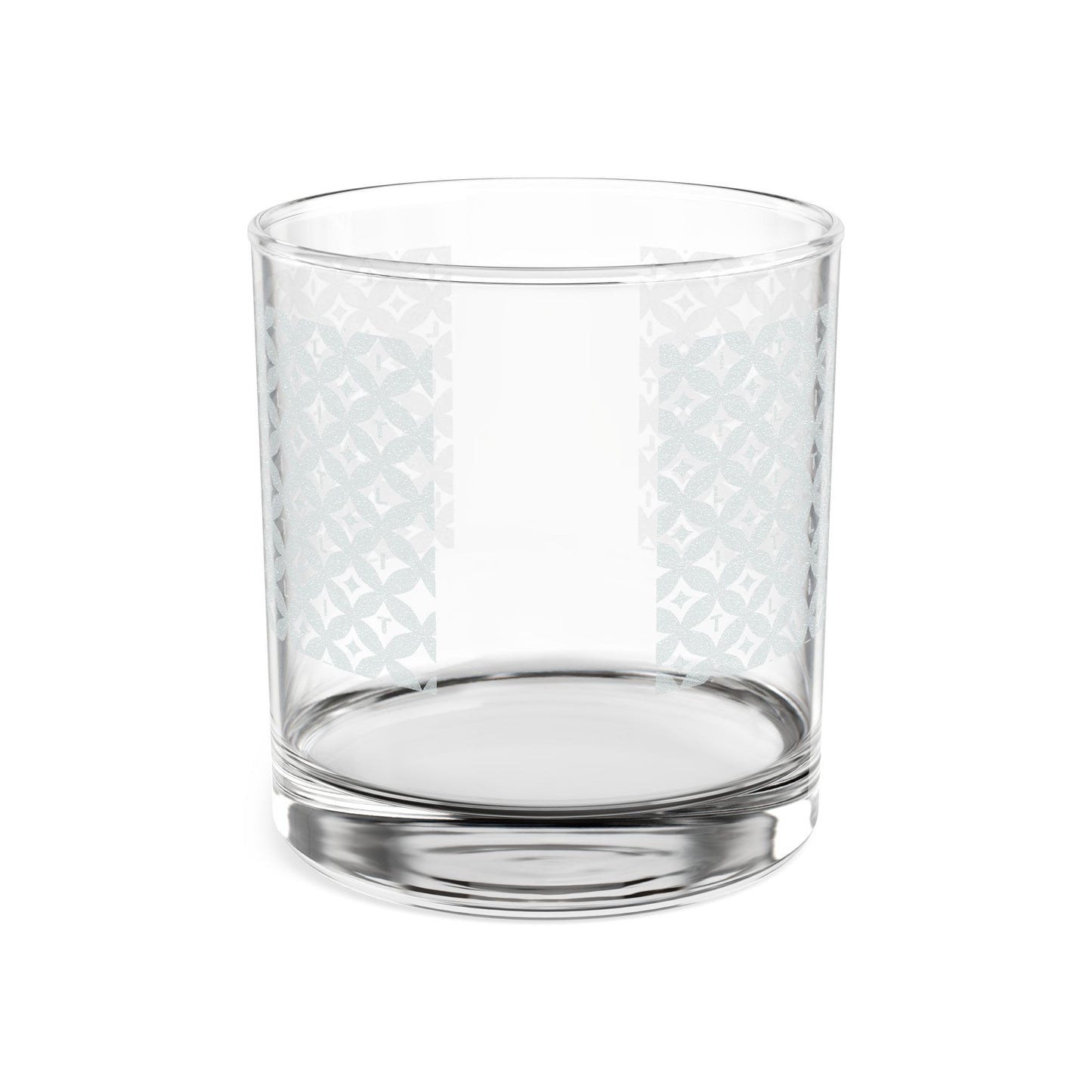 LIT 10oz Rocks Glass — Mono Pattern