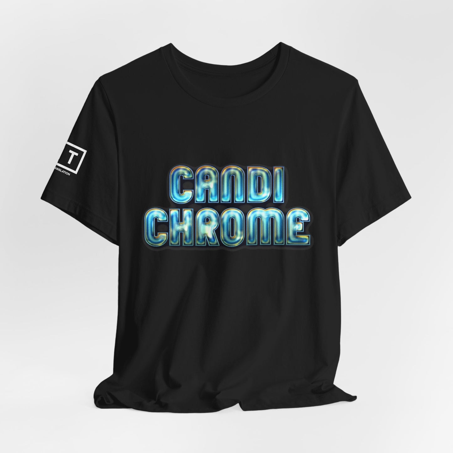 LIT T-Shirt — Candi Chrome (White Logo)