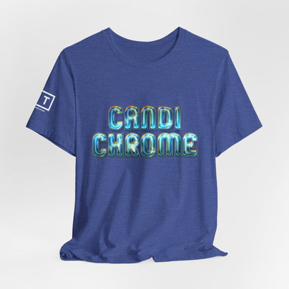 LIT T-Shirt — Candi Chrome (White Logo)