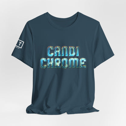 LIT T-Shirt — Candi Chrome (White Logo)