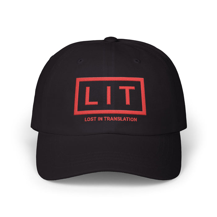 LIT Embroidered Hat - Red Logo