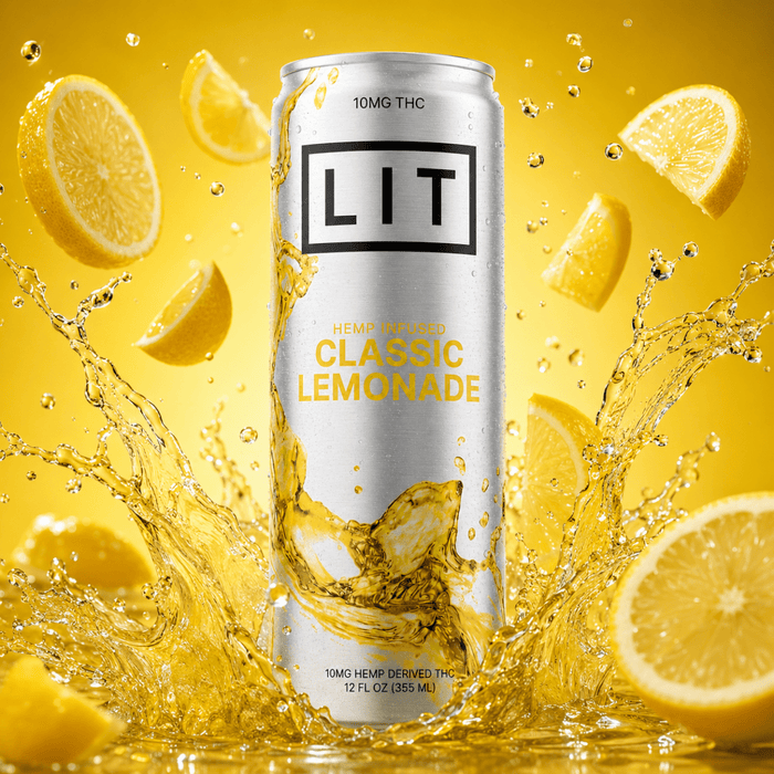 10mg Classic Lemonade 12oz 4-pack - Lost In Translation