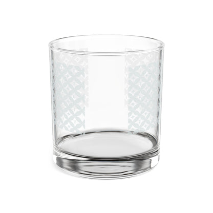 LIT 10oz Rocks Glass — Mono Pattern