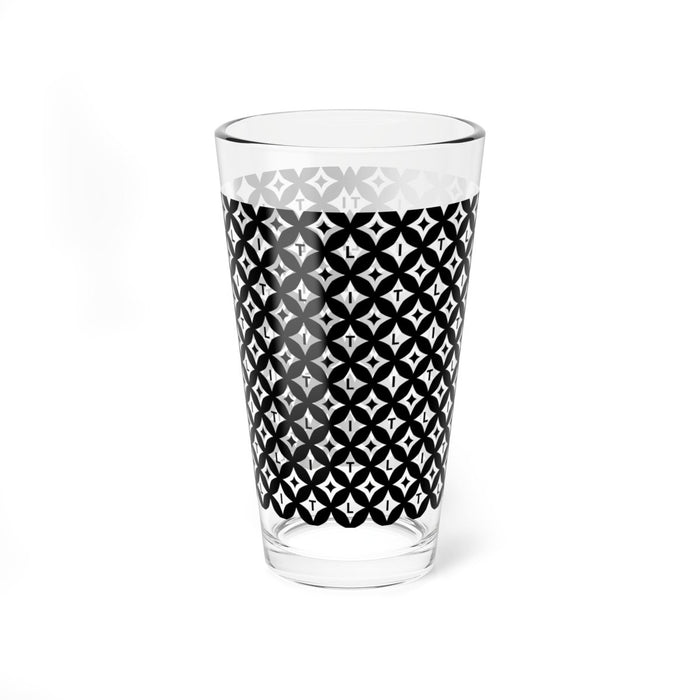 LIT 16oz Glass — Mono Pattern - Lost In Translation