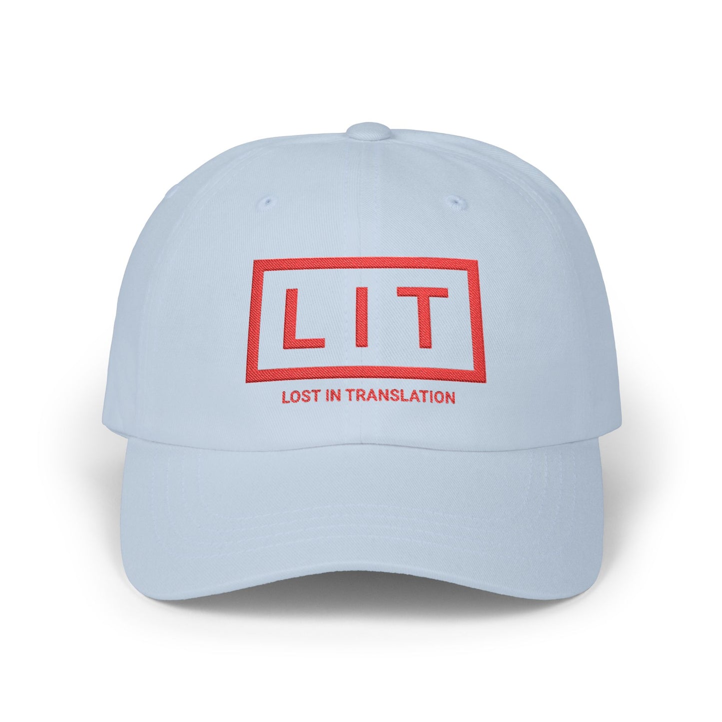 LIT Embroidered Hat - Red Logo