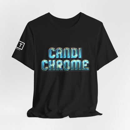 LIT T-Shirt — Candi Chrome (White Logo)