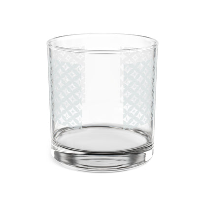 LIT 10oz Rocks Glass — Mono Pattern
