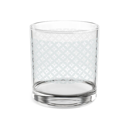 LIT 10oz Rocks Glass — Mono Pattern
