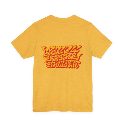 Retro Lemon Cherry Sherbert - T-Shirt