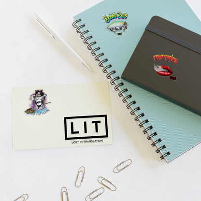 LIT Sticker Sheet – WAP, Bubble Bath, Temptation & Logo