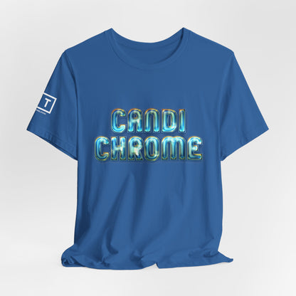 LIT T-Shirt — Candi Chrome (White Logo)