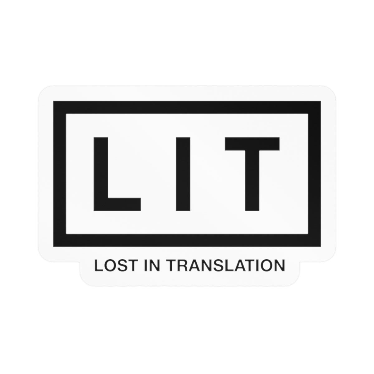 LIT Stickers— Logo