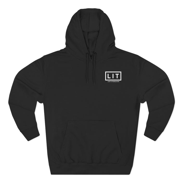 Blood Diamonds Hoodie — Dripping Red Gem Graphic Fleece Pullover