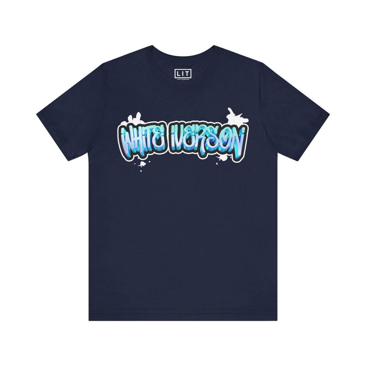 White Iverson Unisex T-Shirt - Comfortable Short Sleeve Tee – Lost