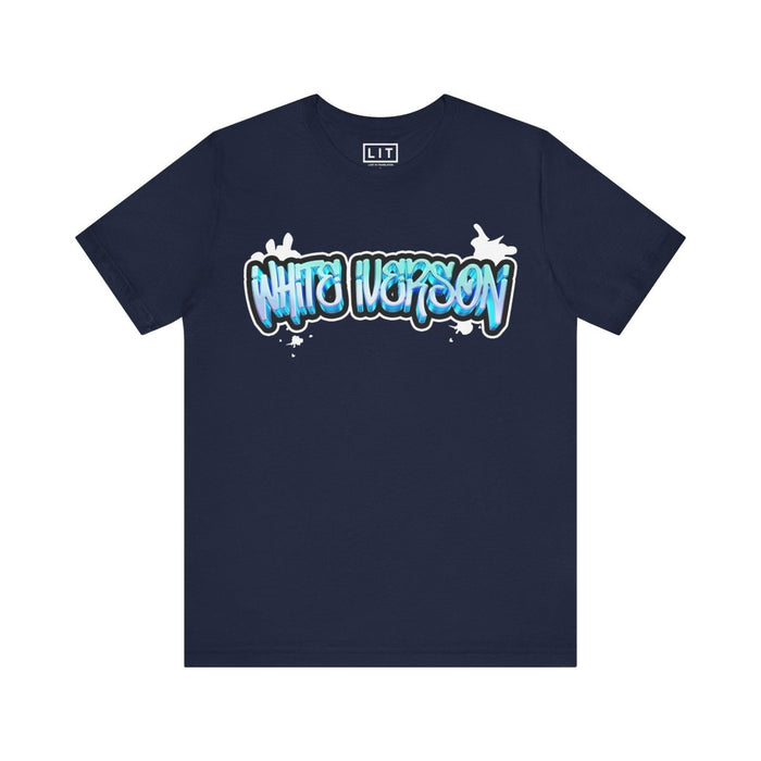 White Iverson - Unisex Jersey Short Sleeve Tee - Lost In Translation