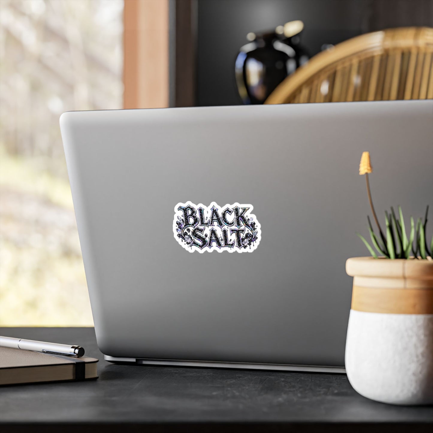 LIT Sticker - Black Salt