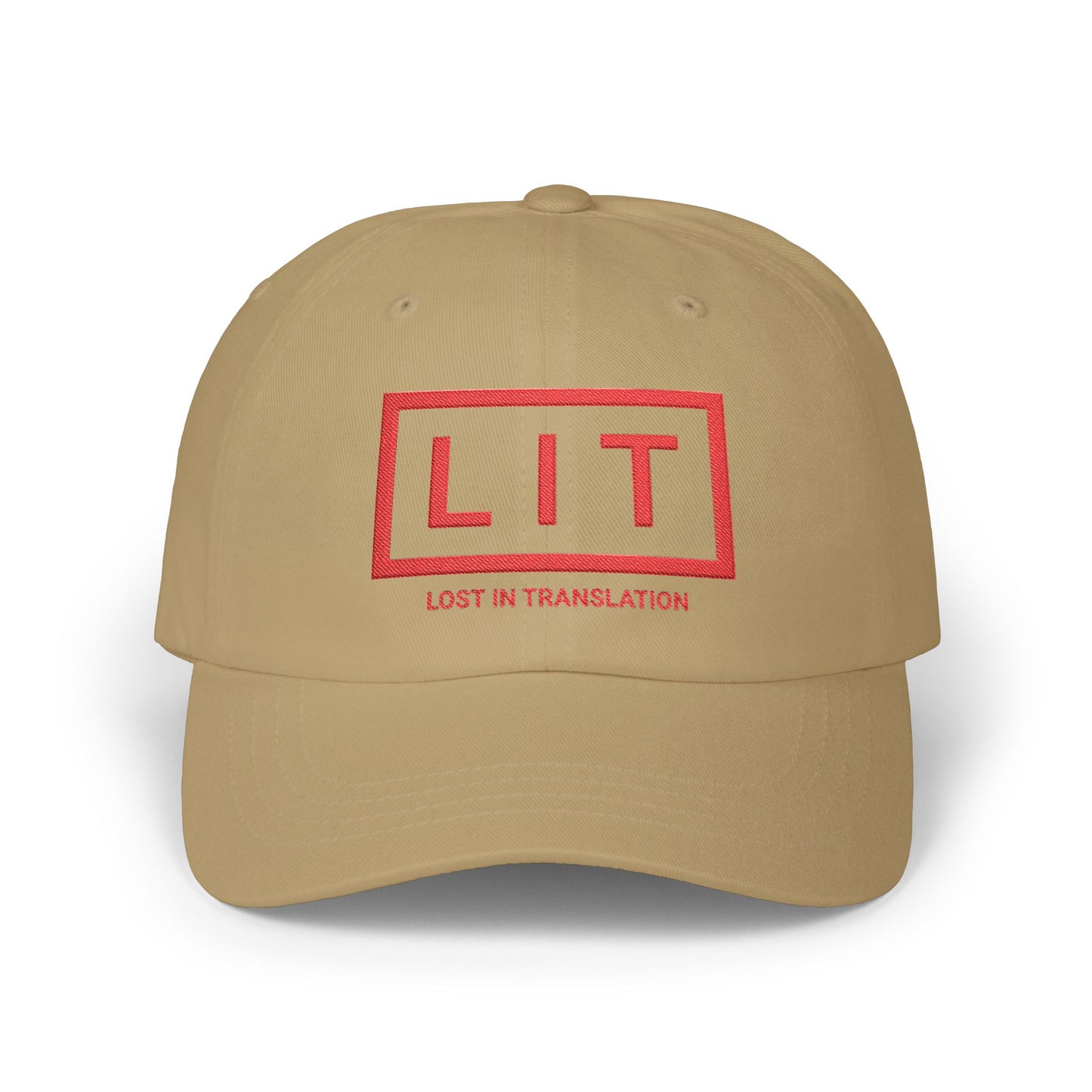 LIT Embroidered Hat - Red Logo