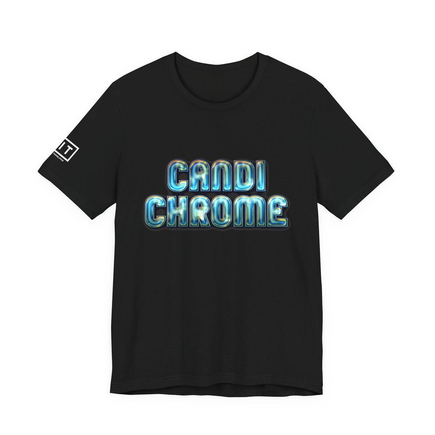 LIT T-Shirt — Candi Chrome (White Logo)