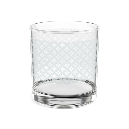 LIT 10oz Rocks Glass — Mono Pattern