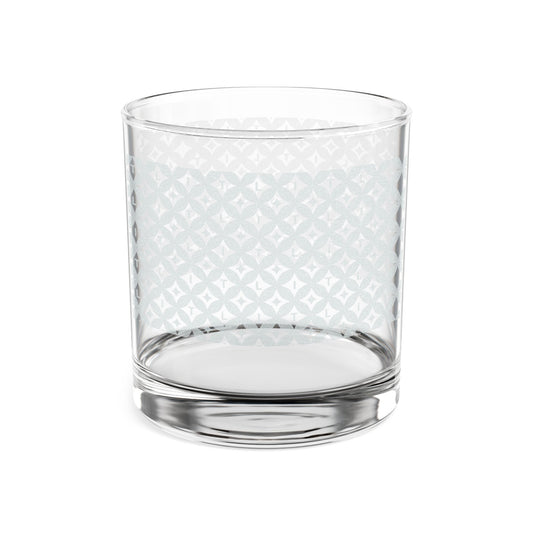 LIT 10oz Rocks Glass — Mono Pattern