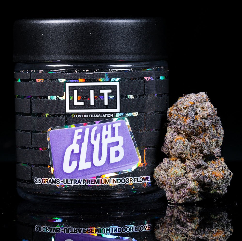 Fight Club product packaging, as labeled by the cited image source