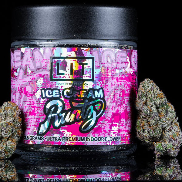 Ice Cream Runtz THCA Flower (Indica-Dominant Hybrid) | Lit Farms